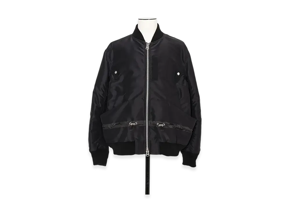sacai Nylon Twill Blouson "Black"