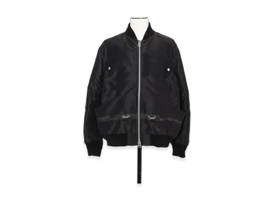 sacai Nylon Twill Blouson "Black"
