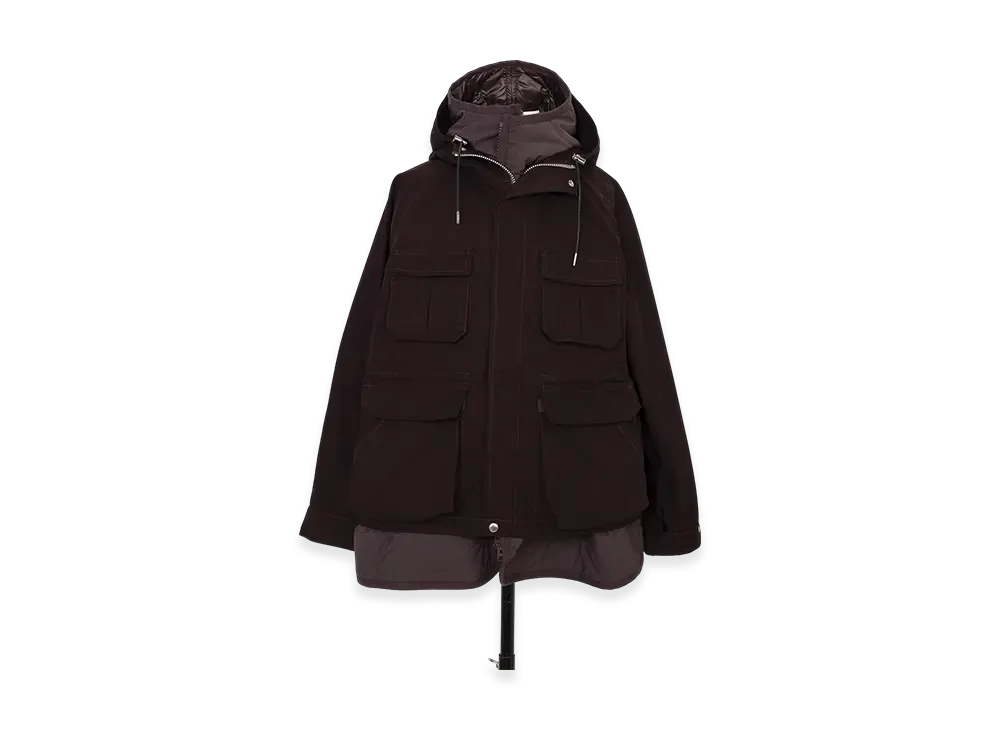 sacai Rip Stop Blouson "Brown"
