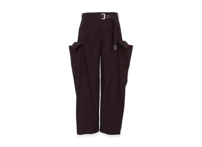 sacai Rip Stop Pants "Brown"