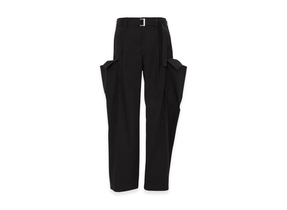sacai Rip Stop Pants "Black"