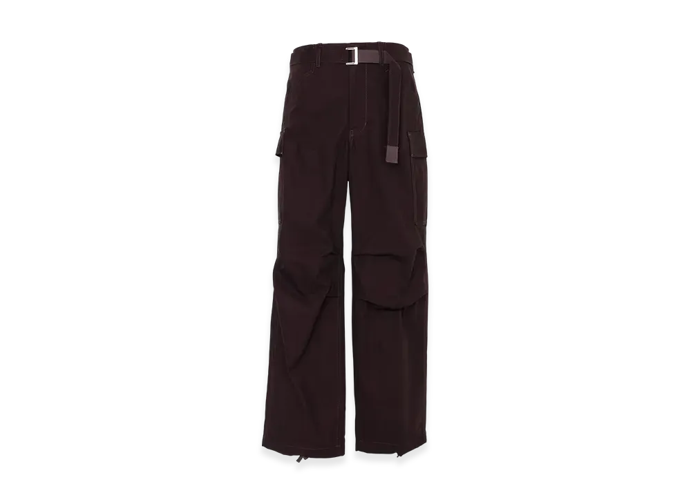 sacai Rip Stop Pants "Brown"
