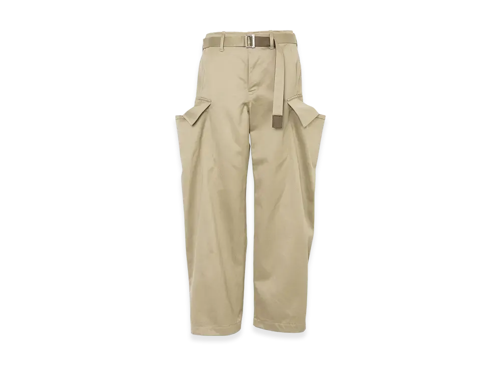 sacai Cotton Chino Pants "Beige"