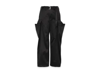 sacai Cotton Chino Pants "Black"