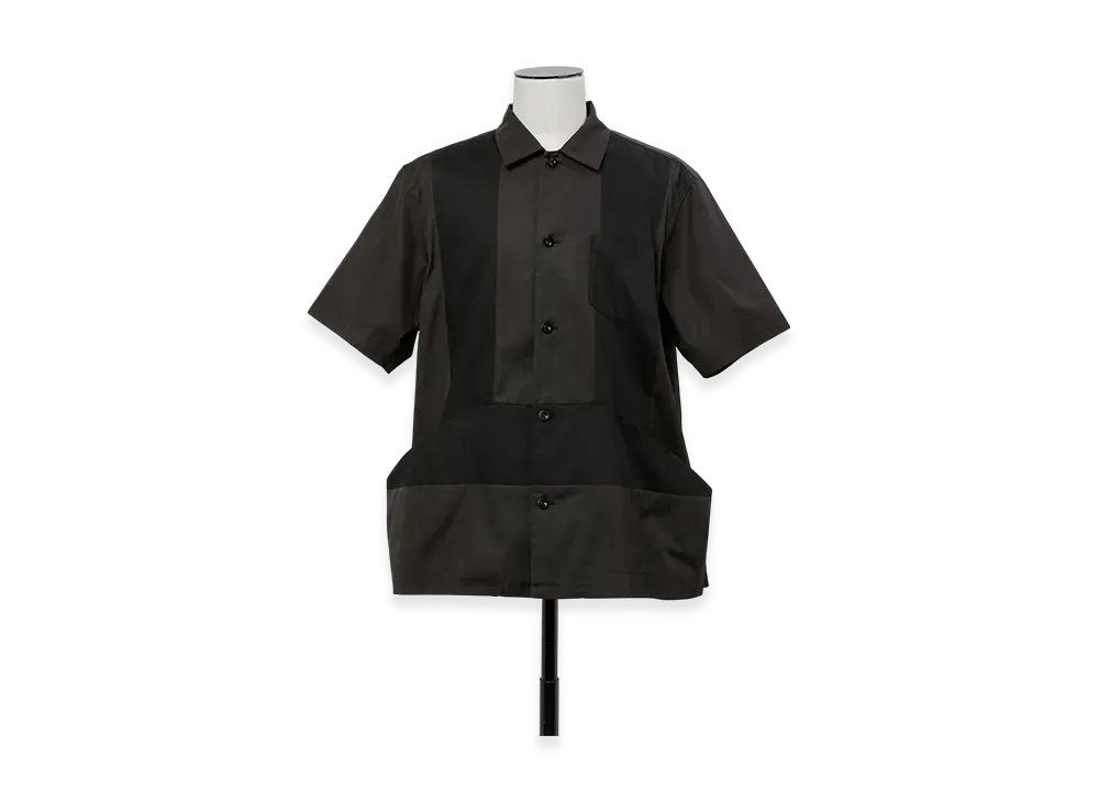 sacai Poplin Shirt "Black"