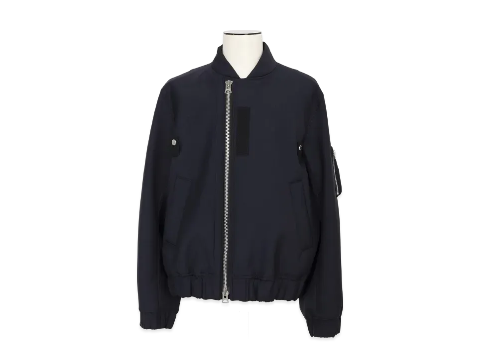 sacai Suiting Blouson "Navy"