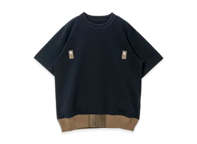 sacai Cotton Jersey T-Shirt "Navy"