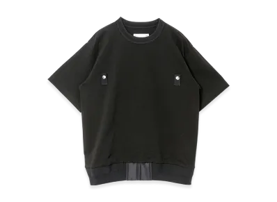 sacai Cotton Jersey T-Shirt "Black"