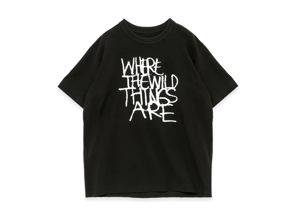 sacai WHERE THE WILD THINGS ARE T-Shirt "Black"