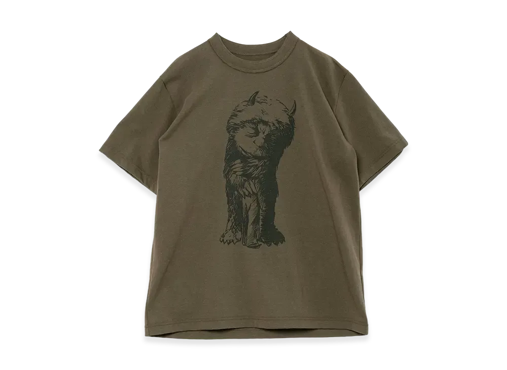 sacai WHERE THE WILD THINGS ARE T-Shirt "Dark Khaki"