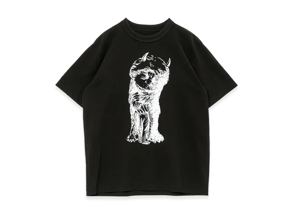 サカイ かいじゅうたちのいるところ Tシャツ "ブラック"