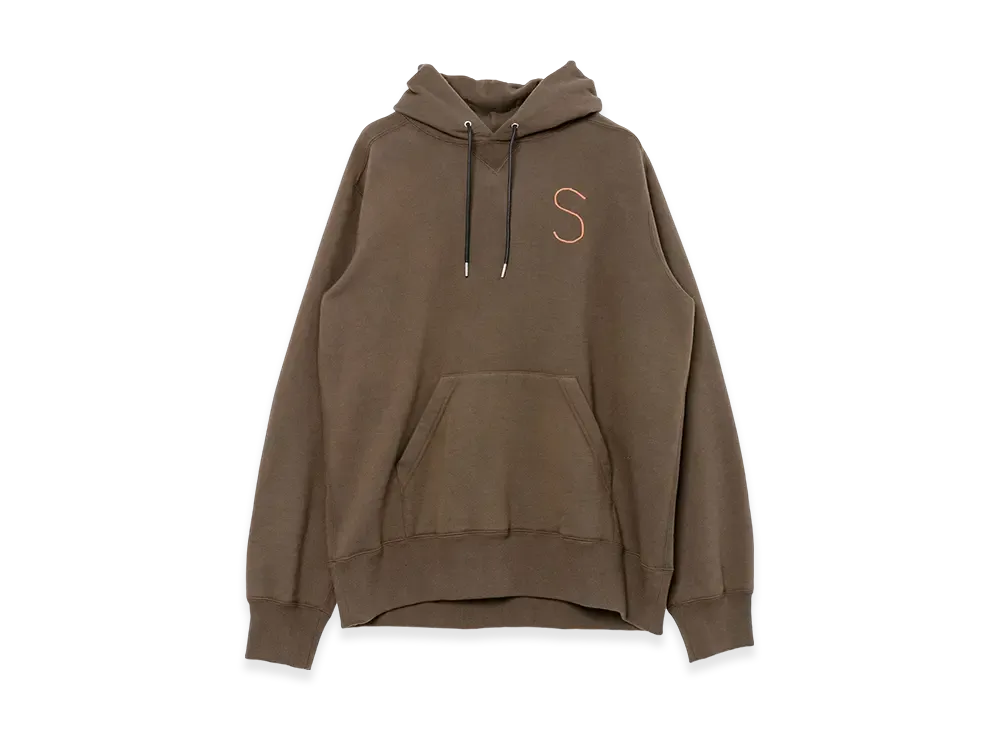 sacai Graphic Print Hoodie "Dark Khaki"