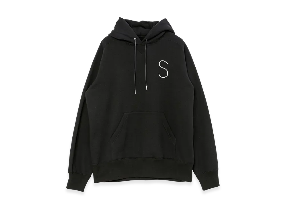 sacai Graphic Print Hoodie "Black"