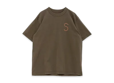 sacai Graphic Print T-Shirt "Dark Khaki"