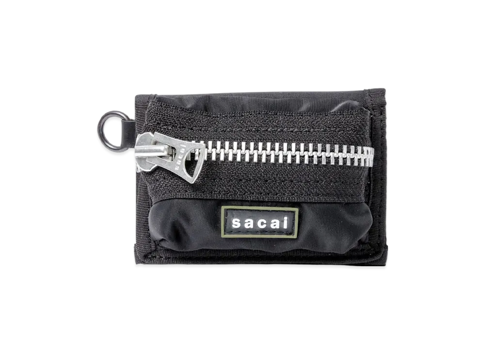 sacai Pocket Trifold Wallet 
