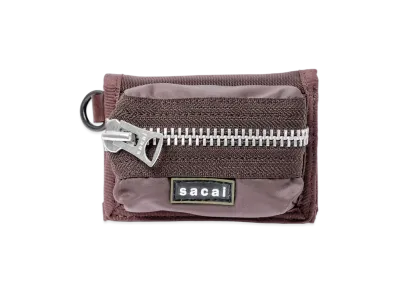 sacai Pocket Trifold Wallet "Brown"