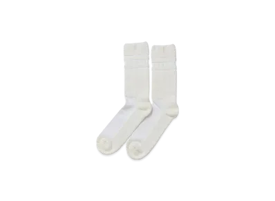sacai Pile Logo Socks "White"