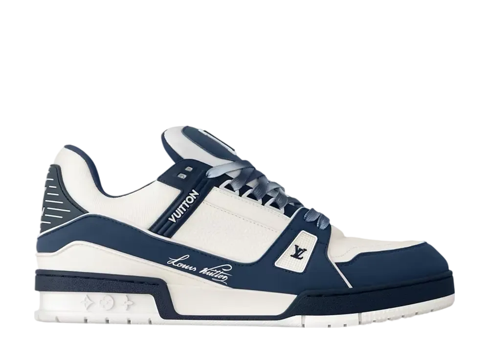 ルイヴィトン LV トレイナー スニーカー "ブルー"