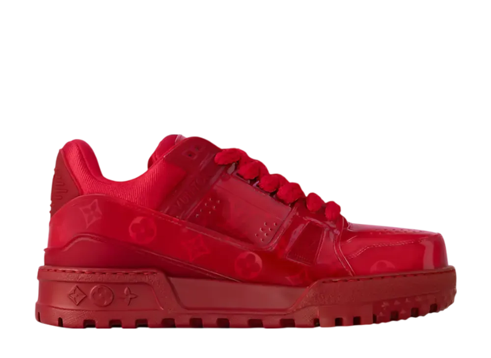 ルイヴィトン LV トレイナー マキシ スニーカー "レッド"