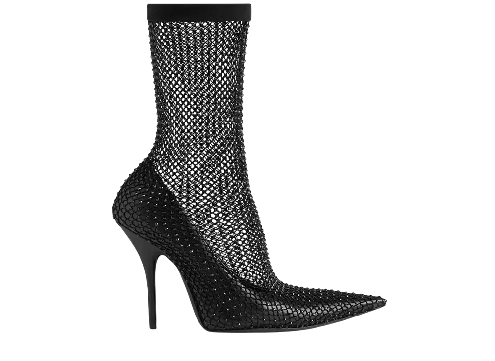 バレンシアガ ウィメンズ アベニュー 110mm ブーティ "ブラック"