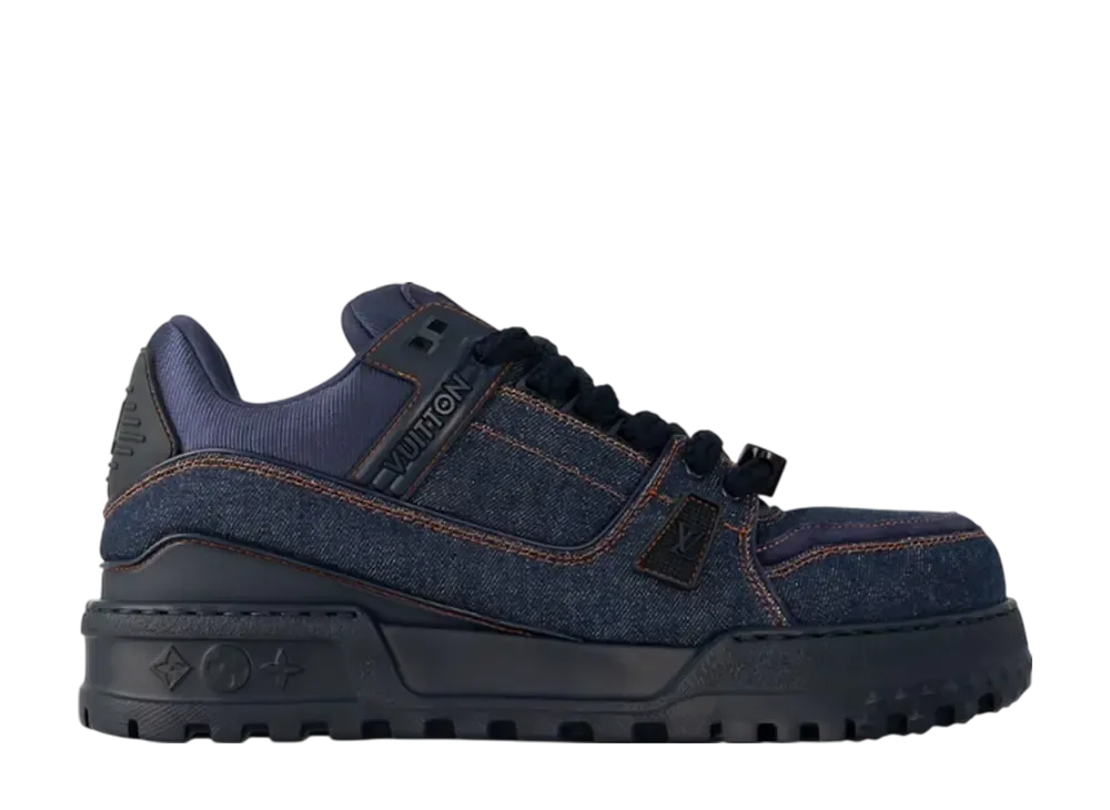 ルイヴィトン LV トレイナー マキシ スニーカー "ブルーデニム"