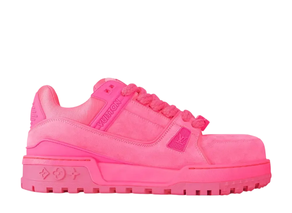 ルイヴィトン LV トレイナー マキシ スニーカー "ピンク"