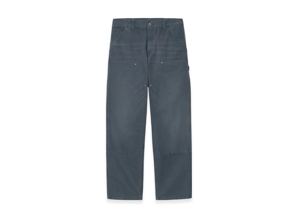 Carhartt WIP Double Knee Pant "Dusky Blue(Stone Canvas)"