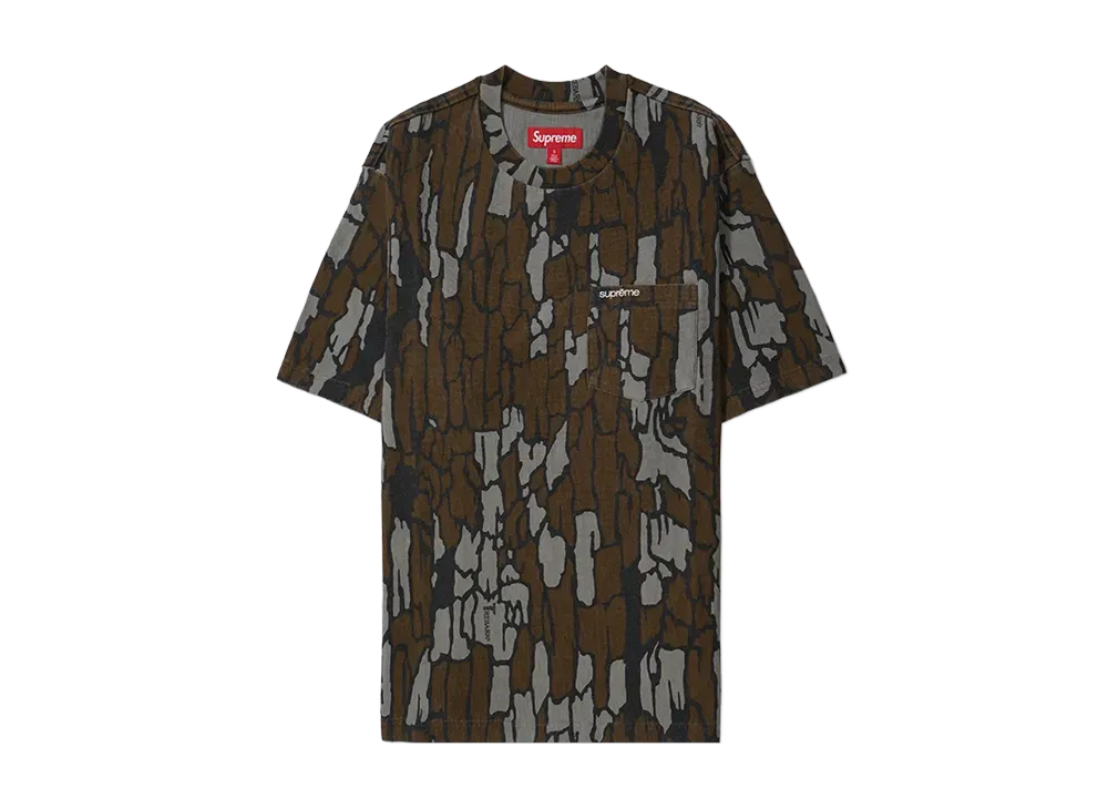 Supreme S/S Pocket Tee "Mossy Oak Trebark Camo"
