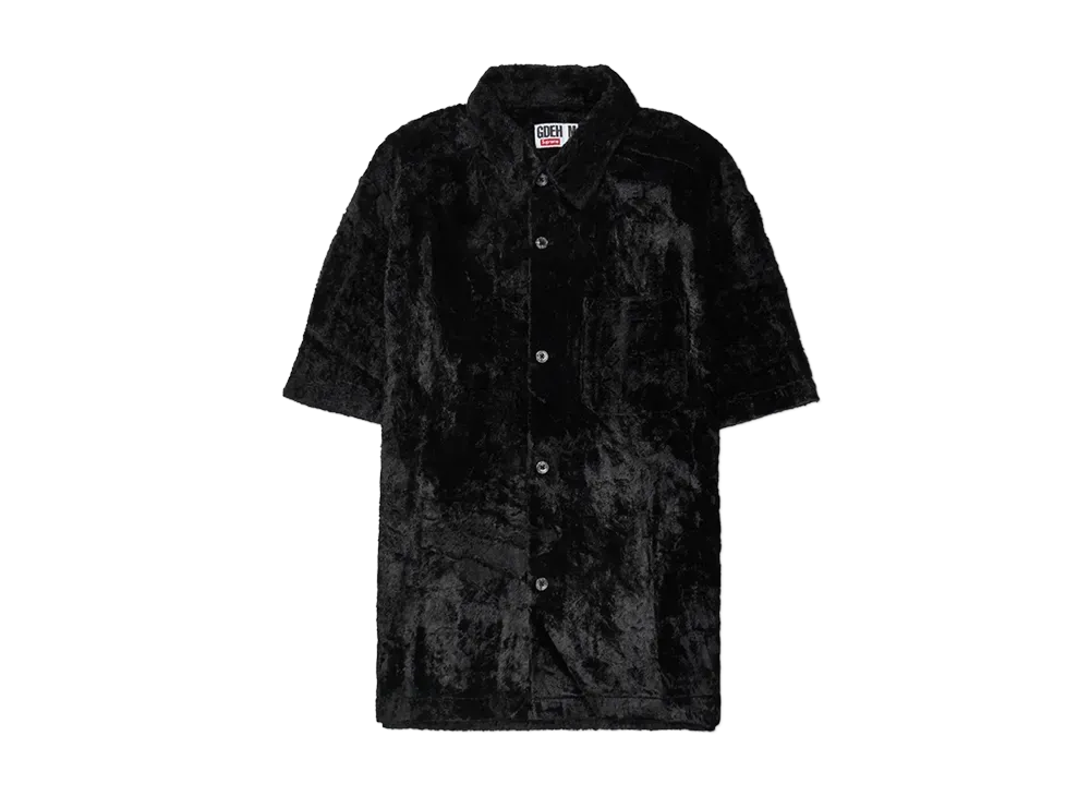 Supreme x GOODENOUGH Crushed Rayon S/S Shirt "Black"