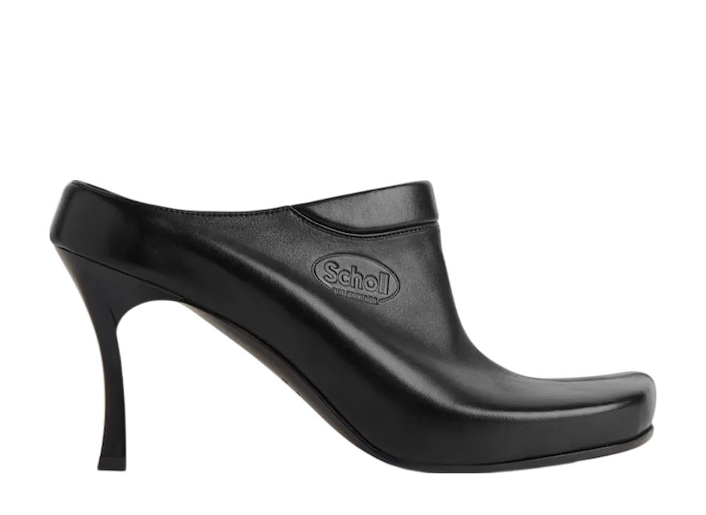 シュール × バレンシアガ ウィメンズ ミュール "ブラック"