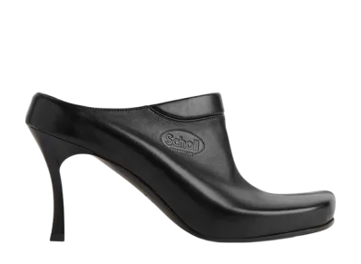 シュール × バレンシアガ ウィメンズ ミュール "ブラック"