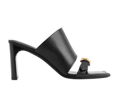 バレンシアガ ウィメンズ ベルエア 80mm サンダル "ブラック"