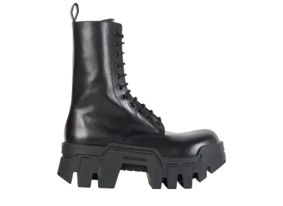 バレンシアガ ウィメンズ ブルドーザー レースアップ ブーツ "ブラック"