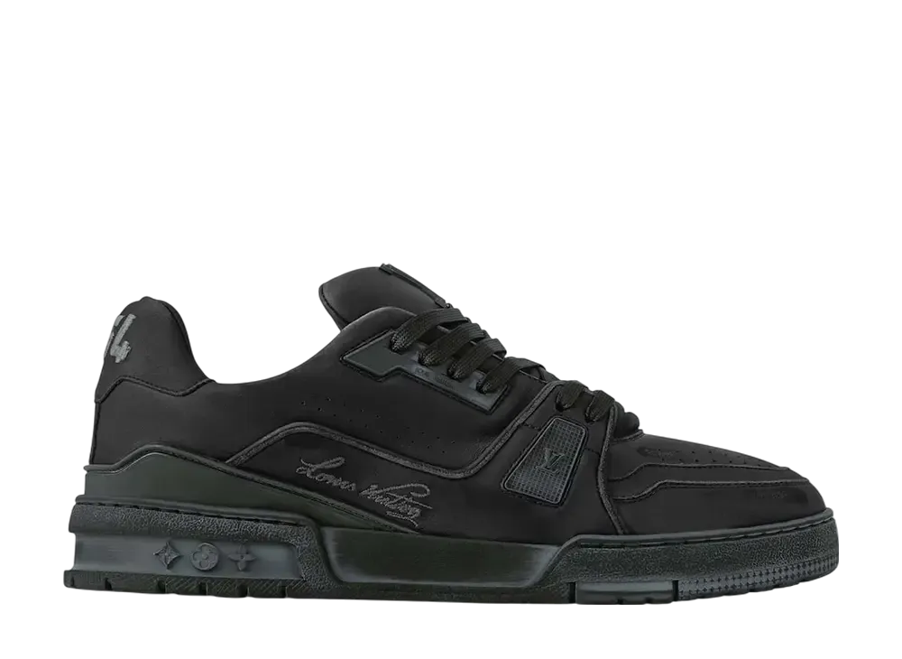 ルイヴィトン LV トレイナーディストレスト スニーカー "ノワール"