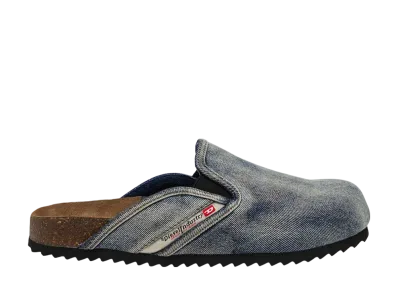 DIESEL D-Woodstock Slip-On "Dark Blue"