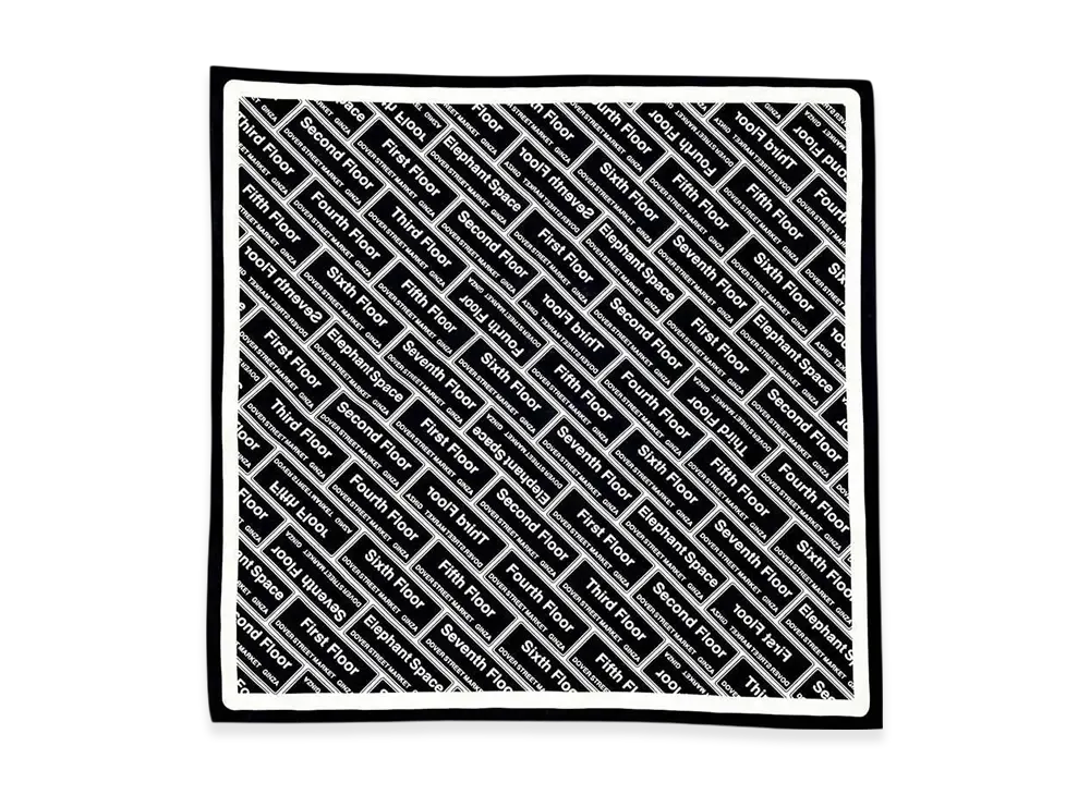 Dover Street Market GInza (DSMG) x MIN-NANO Bandana "Black"