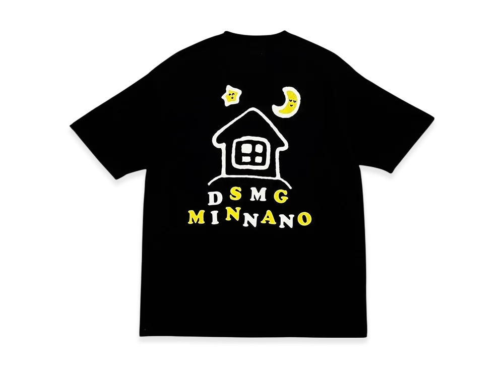 Dover Street Market GInza (DSMG) x MIN-NANO Good NIght Tee "Black"
