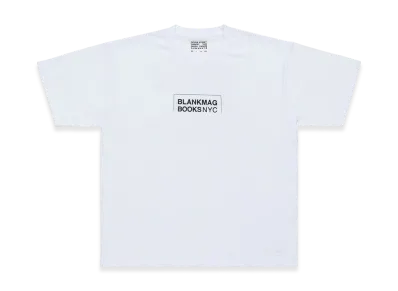 Dover Street Market GInza (DSMG) x BLANKMAG Books NYC Logo Tee "White"