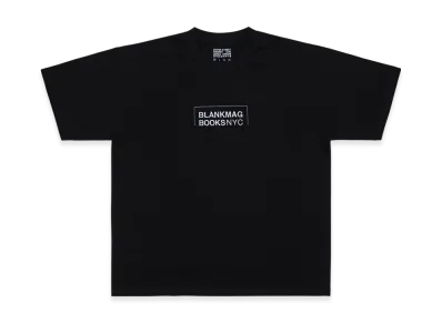 Dover Street Market GInza (DSMG) x BLANKMAG Books NYC Logo Tee "Black"