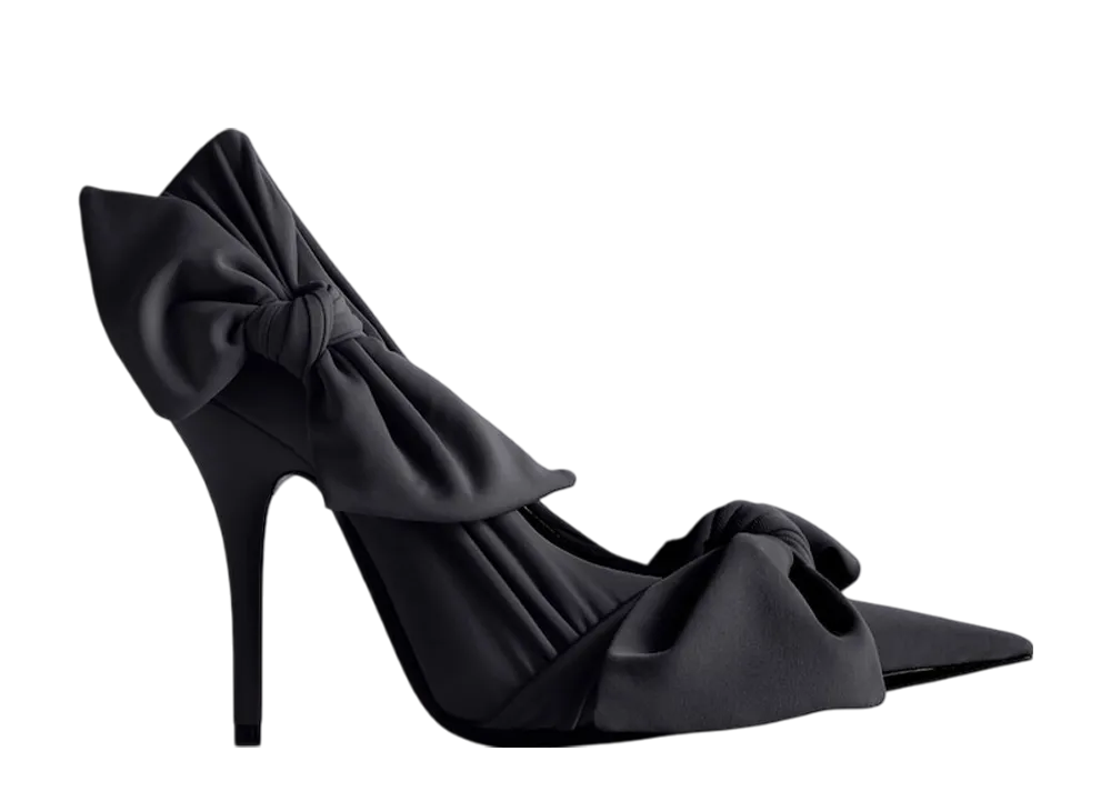 バレンシアガ ウィメンズ ナイフ ノット 110mm パンプス "ブラック"