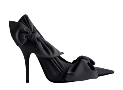 バレンシアガ ウィメンズ ナイフ ノット 110mm パンプス "ブラック"