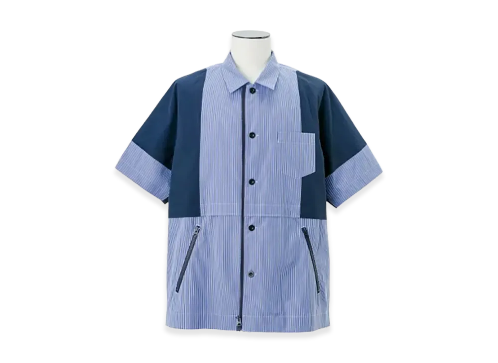 sacai Poplin x Taslan Nylon Shirt 