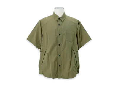 sacai Taslan Nylon Shirt "Khaki"