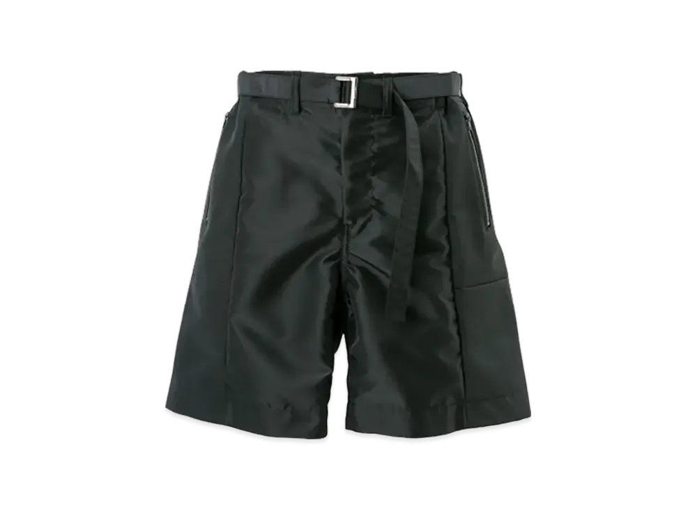 sacai Nylon Twill x Grosgrain Shorts 