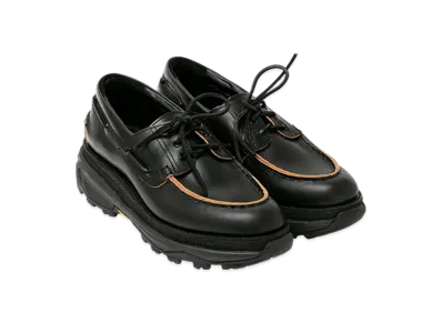 sacai Boat Shoes "Black"