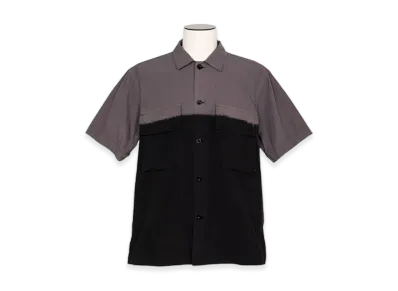 sacai Garment Dye Shirt "Black"