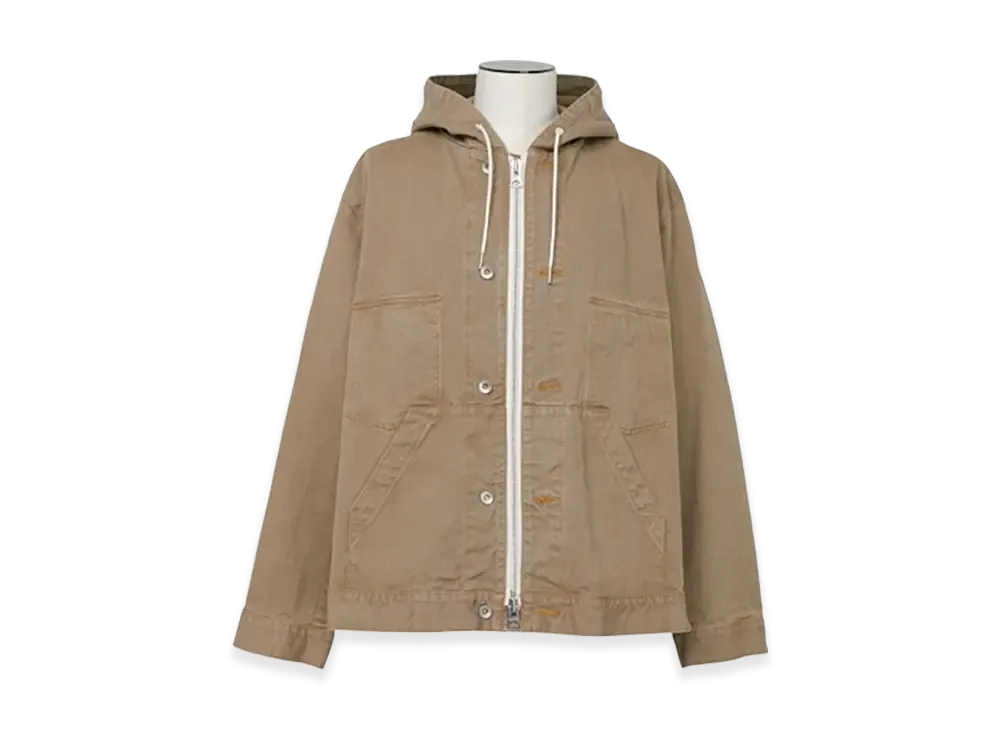 sacai Denim Hoodie "Beige"