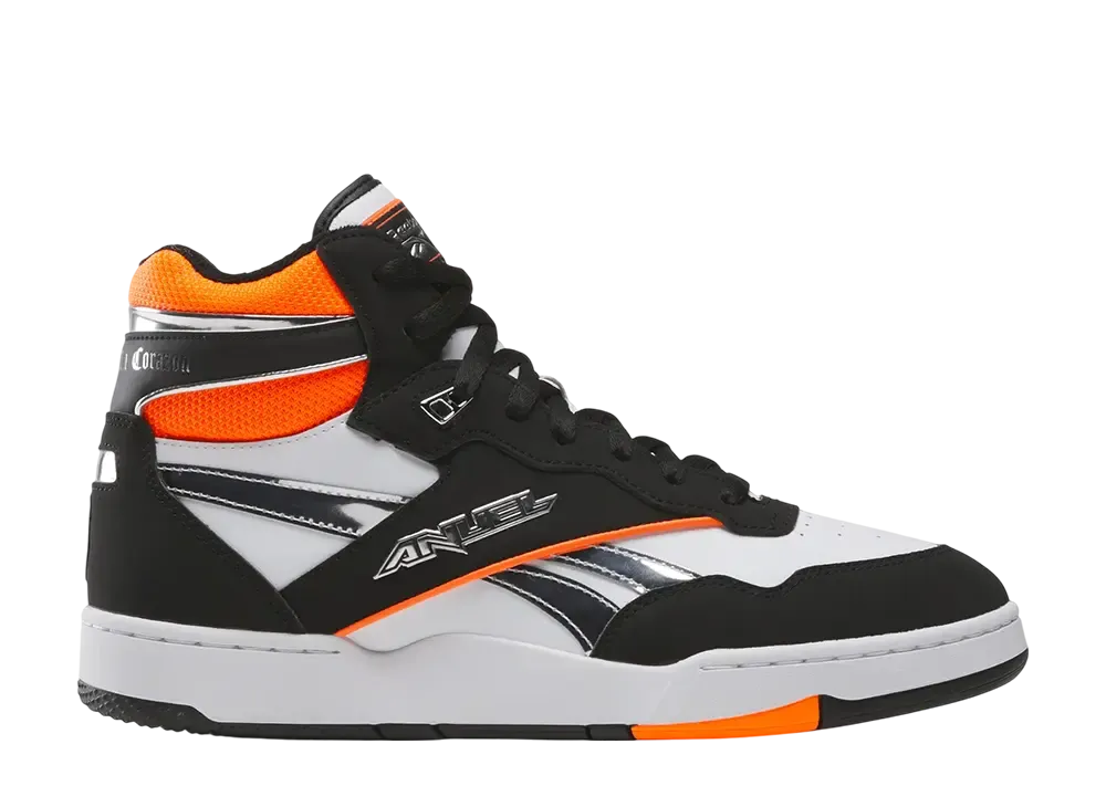 Anuel AA × Reebok BB4000 2 Mid Retro "Black/White/Chrome"