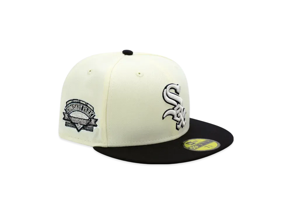 NEW ERA x THE CAP 'SYMBIOSIS' 59Fifty Chicago White Sox "Chrome/Navy"