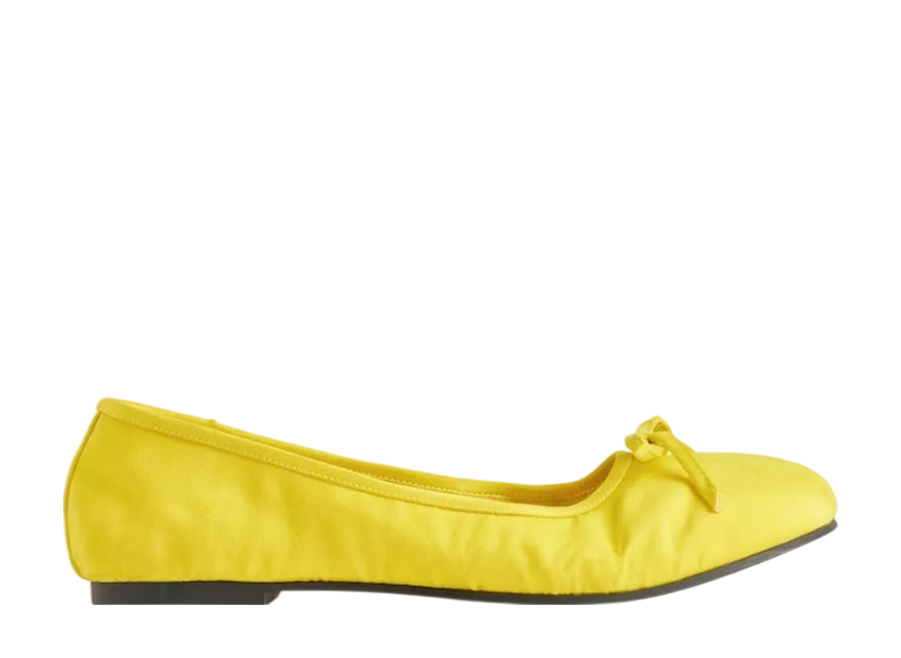 バレンシアガ ウィメンズ レオポルド バレリーナ "イエロー"
